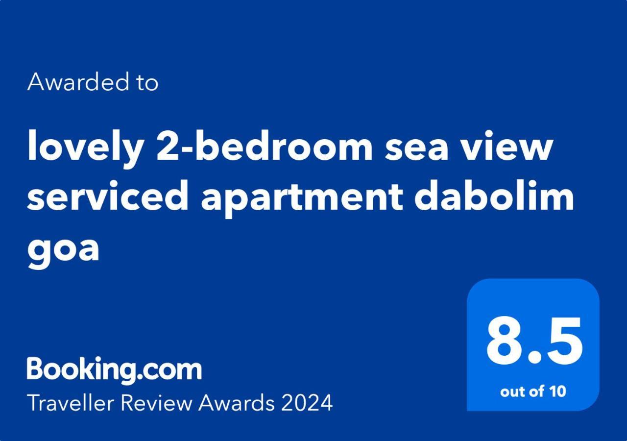 Lovely 2-Bedroom Sea View Serviced Apartment Dabolim Goa 외부 사진